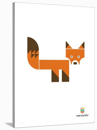 Wee Alphas, Finnegan the Fox-Wee Society-Stretched Canvas