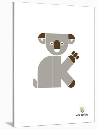 Wee Alphas, Kate the Koala-Wee Society-Stretched Canvas