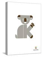 Wee Alphas, Kate the Koala-Wee Society-Stretched Canvas