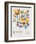 Wee Alphas Print-Wee Society-Framed Art Print