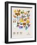 Wee Alphas Print-Wee Society-Framed Art Print