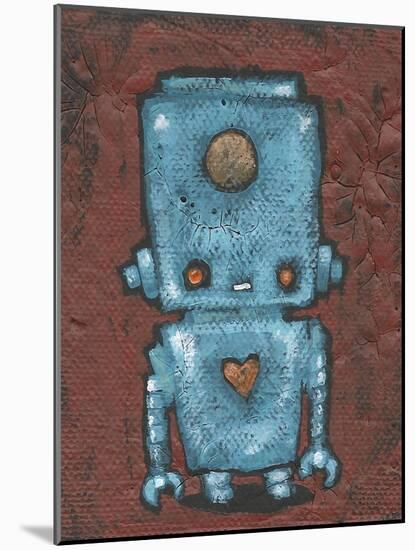 Wee-Bot-Blue-Craig Snodgrass-Mounted Giclee Print