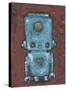 Wee-Bot-Blue-Craig Snodgrass-Stretched Canvas