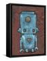 Wee-Bot-Blue-Craig Snodgrass-Framed Stretched Canvas