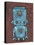 Wee-Bot-Blue-Craig Snodgrass-Stretched Canvas