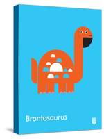 Wee Dinos, Brontosaurus-Wee Society-Stretched Canvas