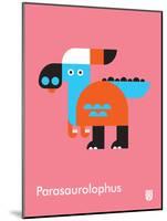 Wee Dinos, Parasaurolophus-Wee Society-Mounted Art Print
