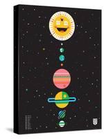 Wee Galaxy, Solar System-Wee Society-Stretched Canvas