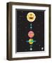 Wee Galaxy, Solar System-Wee Society-Framed Art Print