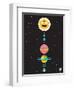 Wee Galaxy, Solar System-Wee Society-Framed Art Print