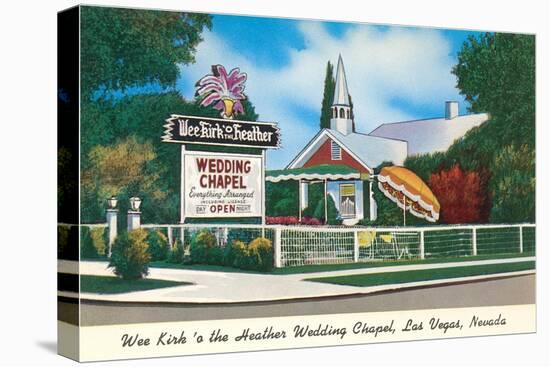 Wee Kirk o' the Heather Wedding Chapel, Las Vegas, Nevada-null-Stretched Canvas