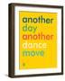 Wee Say, Dance Move-Wee Society-Framed Art Print