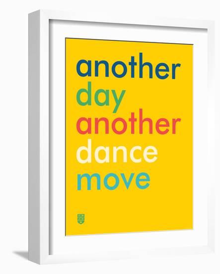 Wee Say, Dance Move-Wee Society-Framed Art Print