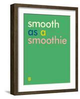 Wee Say, Smooth-Wee Society-Framed Art Print