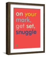 Wee Say, Snuggle-Wee Society-Framed Art Print