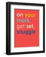 Wee Say, Snuggle-Wee Society-Framed Art Print