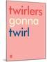 Wee Say, Twirl-Wee Society-Mounted Art Print