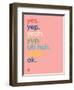 Wee Say, Yep-Wee Society-Framed Art Print