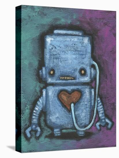 Weebot-Heart-Craig Snodgrass-Stretched Canvas