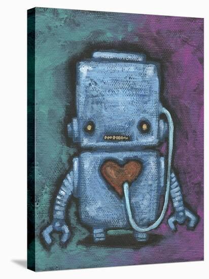 Weebot-Heart-Craig Snodgrass-Stretched Canvas