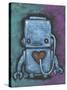 Weebot-Heart-Craig Snodgrass-Stretched Canvas