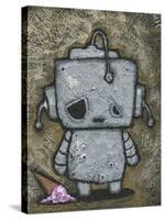 Weebot-Icecream-Craig Snodgrass-Stretched Canvas