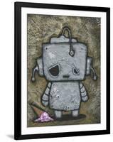 Weebot-Icecream-Craig Snodgrass-Framed Giclee Print