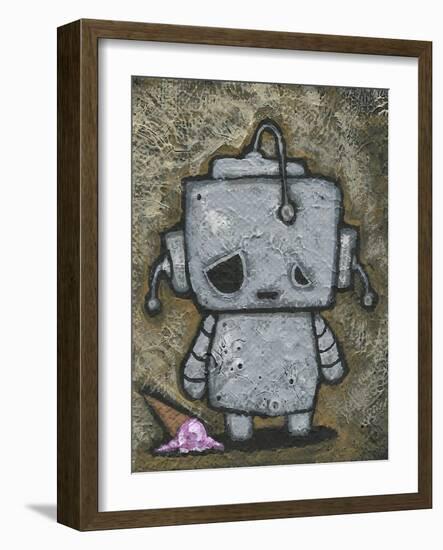 Weebot-Icecream-Craig Snodgrass-Framed Giclee Print