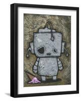 Weebot-Icecream-Craig Snodgrass-Framed Giclee Print