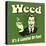 Weed it's a Lungful of Fun-Retrospoofs-Stretched Canvas
