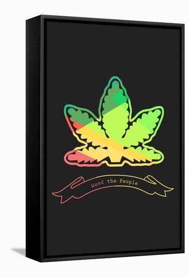 Weed The People-null-Framed Stretched Canvas