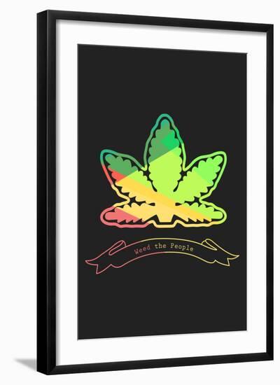 Weed The People-null-Framed Art Print