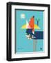 WeeHeeHee, Howliday-Wee Society-Framed Premium Giclee Print