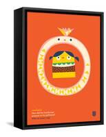 WeeHeeHee, Onion Ring-Wee Society-Framed Stretched Canvas