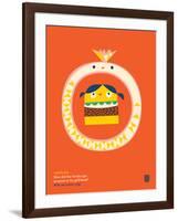 WeeHeeHee, Onion Ring-Wee Society-Framed Art Print