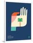WeeHeeHee, Palm Tree-Wee Society-Framed Art Print