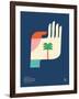 WeeHeeHee, Palm Tree-Wee Society-Framed Art Print