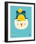 WeeHeeHee, Snow Bank-Wee Society-Framed Art Print