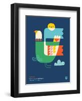 WeeHeeHee, Soar-y-Wee Society-Framed Art Print