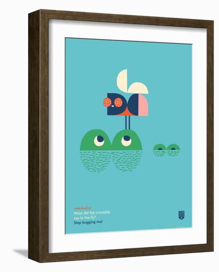 WeeHeeHee, Stop Bugging Me-Wee Society-Framed Art Print