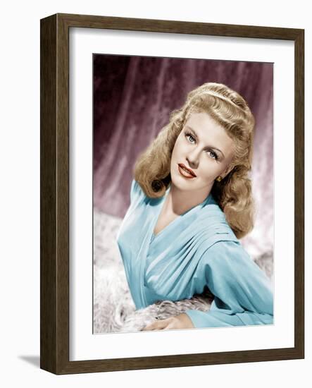 WEEKEND AT THE WALDORF, Ginger Rogers, 1945-null-Framed Photo