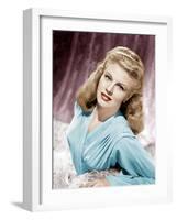 WEEKEND AT THE WALDORF, Ginger Rogers, 1945-null-Framed Photo