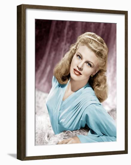 WEEKEND AT THE WALDORF, Ginger Rogers, 1945-null-Framed Photo