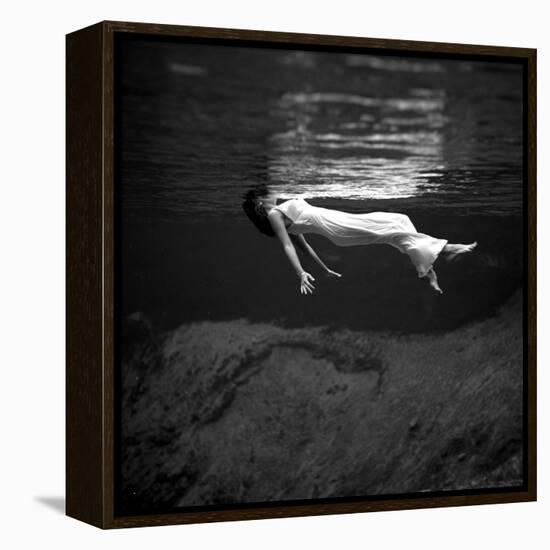 Weeki Wachee Spring, Florida-Toni Frissell-Framed Stretched Canvas