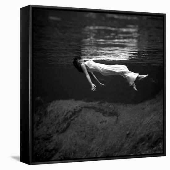 Weeki Wachee Spring, Florida-Toni Frissell-Framed Stretched Canvas