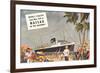 Weekly Cruises to Nassau-null-Framed Art Print