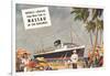 Weekly Cruises to Nassau-null-Framed Art Print
