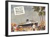 Weekly Cruises to Nassau-null-Framed Art Print