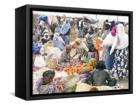 Weekly Market in Bati, the Largest Outside Addis Ababa, Northern Highlands, Ethiopia, Africa-Tony Waltham-Framed Stretched Canvas