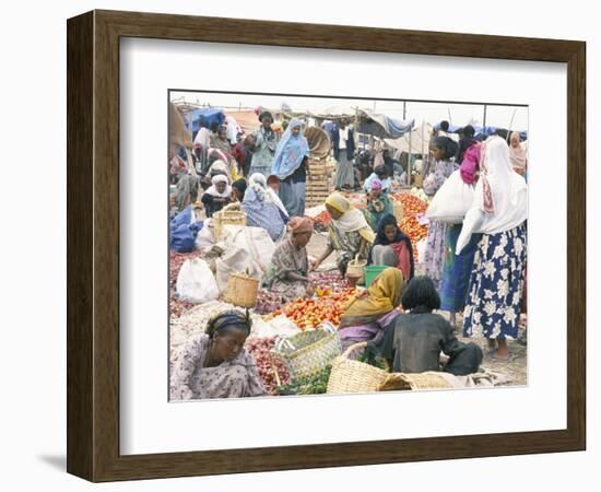 Weekly Market in Bati, the Largest Outside Addis Ababa, Northern Highlands, Ethiopia, Africa-Tony Waltham-Framed Photographic Print